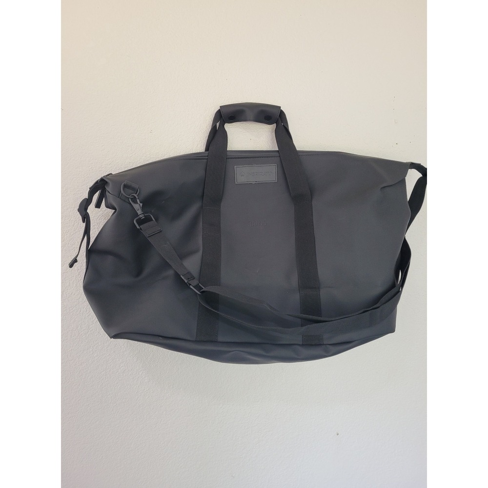 RAINS Weekend‎ Bag Travel Duffel Bag Water Resistant Carry On Black